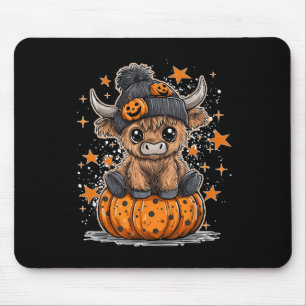 Tapis De Souris Moo je veux dire Boo Drôle de chute de citrouille