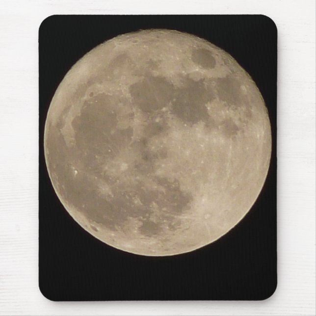 Tapis De Souris Moon Mousepad Astrologie Pleine lune Cadeaux infor (Devant)