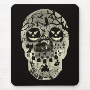 Tapis De Souris Moon Skull Mousepad