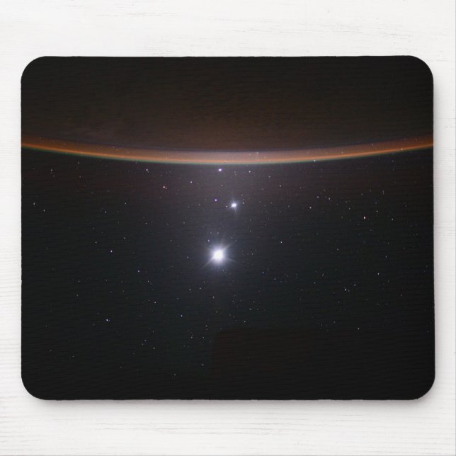 Tapis De Souris Moon, Venus, Jupiter & Earth (ISS) (NASA) (Space)  (Devant)