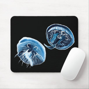 Tapis De Souris MoonJellyfish aquarelle art