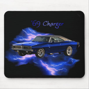 Tapis De Souris Mopar :  'Chargeur de 69 Dodge