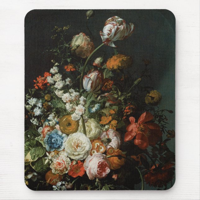 Tapis De Souris Morceau de fleur, 1701 (Devant)