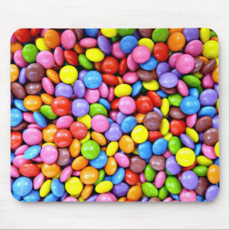 Tapis De Souris Morceaux de bonbons colorés