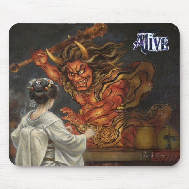 Tapis de souris More Than Alive (Devant)