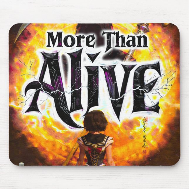 Tapis de souris More Than Alive (Devant)