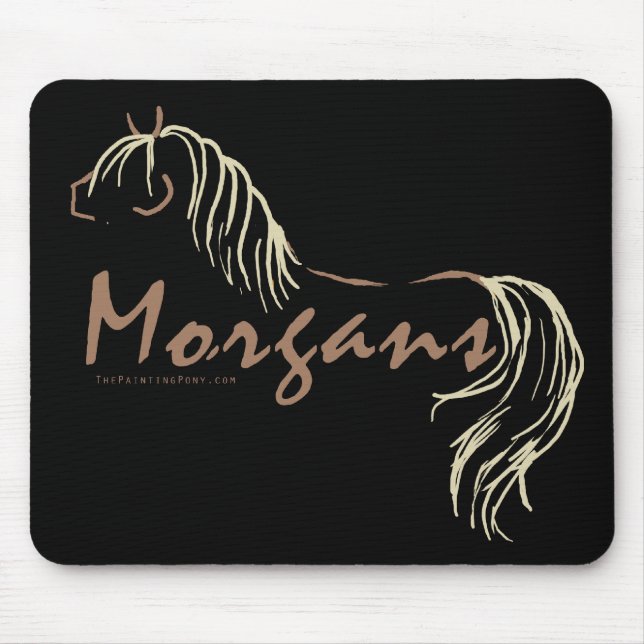 Tapis De Souris Morgan Horses (Devant)