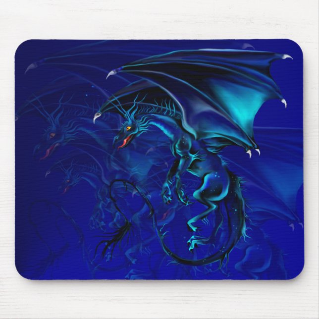Tapis De Souris Morkeleb le Mousepad noir (Devant)