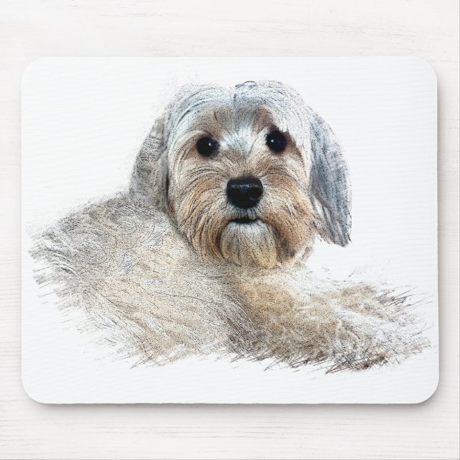 Tapis De Souris Morkie Mousepad (Devant)