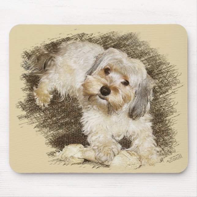 Tapis De Souris Morkie Mousepad (Devant)