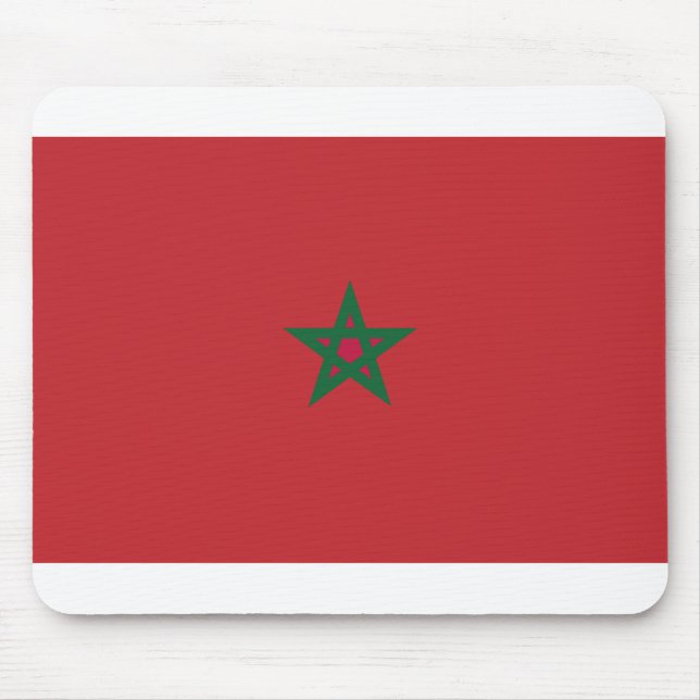 Tapis De Souris Morocco Flag (Devant)