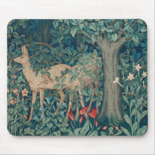 Tapis De Souris Morris Tapestry Forest Pair of Deer