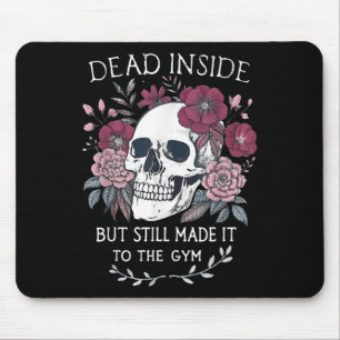 Tapis De Souris Mort À L'Intérieur Mais Il Est Toujours Fait À La 