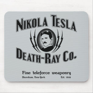 Tapis De Souris Mort-Rayon Cie. de Nikola Tesla