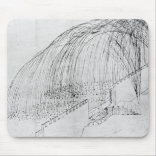 Tapis De Souris Mortiers mettant le feu à des pierres au-dessus