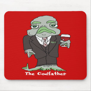 Tapis De Souris Morue de Codfather Mousepad