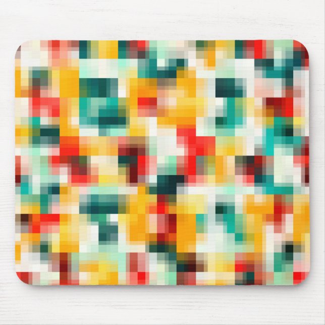 Tapis De Souris Mosaïc Pattern (Devant)