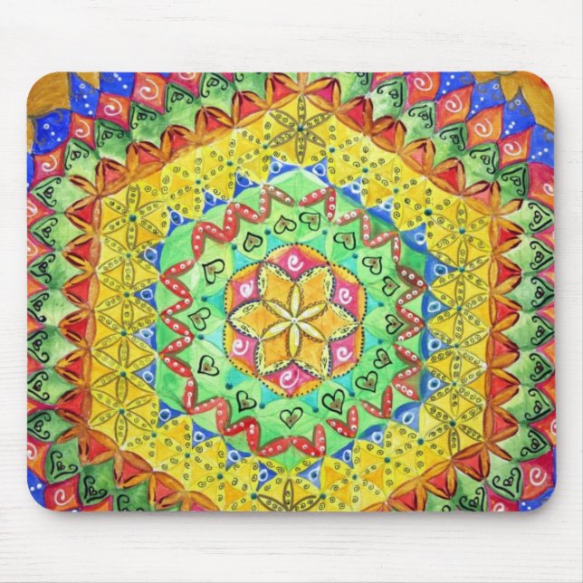 Tapis De Souris Mosaïque (Devant)