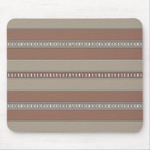 Tapis De Souris Mosaïque de bandes du désert