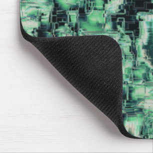 Tapis De Souris Mosaïque d'image abstraite rustique sculptée dans 