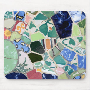Tapis De Souris Mosaïques de Park Guell Mousepad