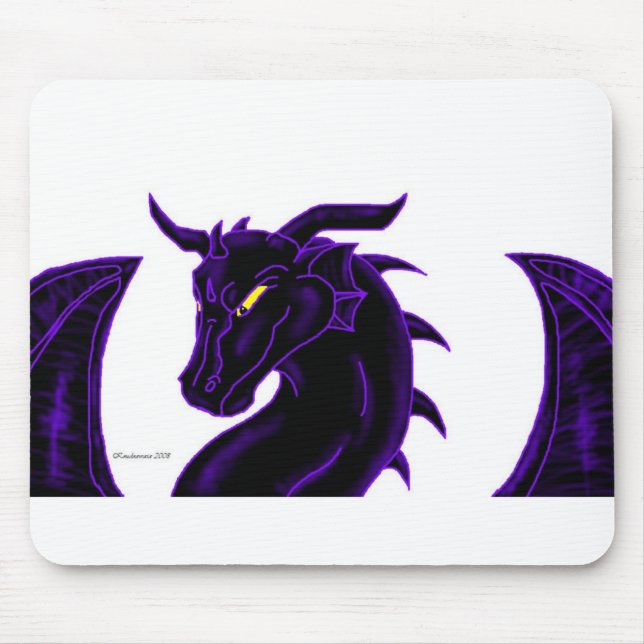 Tapis De Souris Mosepad BlackDragon (Devant)
