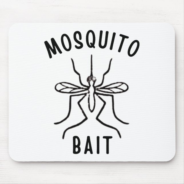 Tapis De Souris Mosquito Bait Funny Camping Campfire Outdoors Bug  (Devant)
