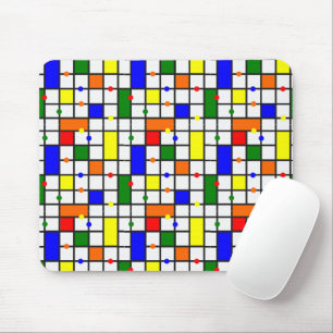 Tapis De Souris Mot de passe coloré