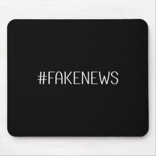 Tapis De Souris Mot-dièse Médias Politique Infox Trump Républicain