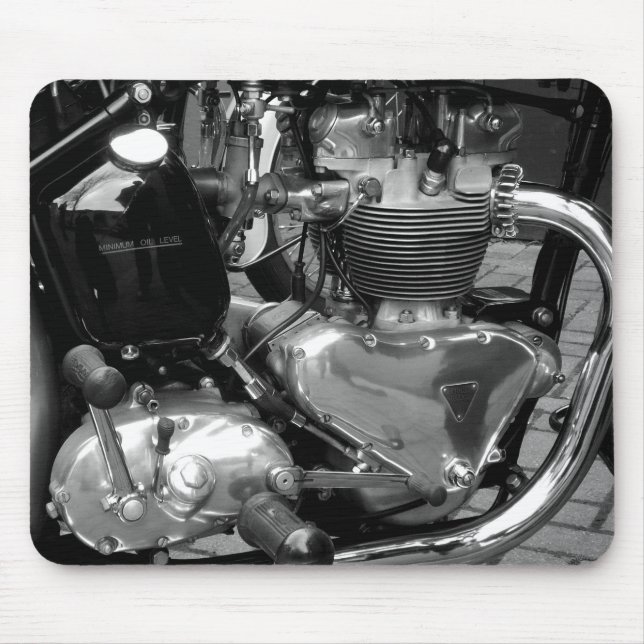 Tapis De Souris Moteur de moto (Devant)