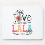Tapis De Souris Mother I Love Being Called Lala Sunflower Birthday<br><div class="desc">Mother I Love Being Called Lala Sunflower Birthday</div>