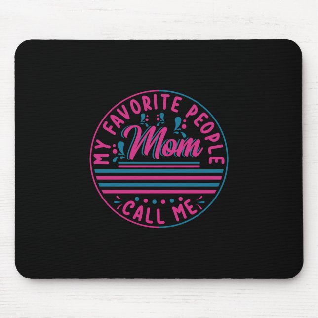 Tapis De Souris Mother Venin My Favorite Maman Call Me (Devant)