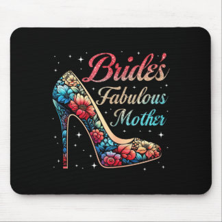 Tapis De Souris Mother's fabulous bride floral happy wedding