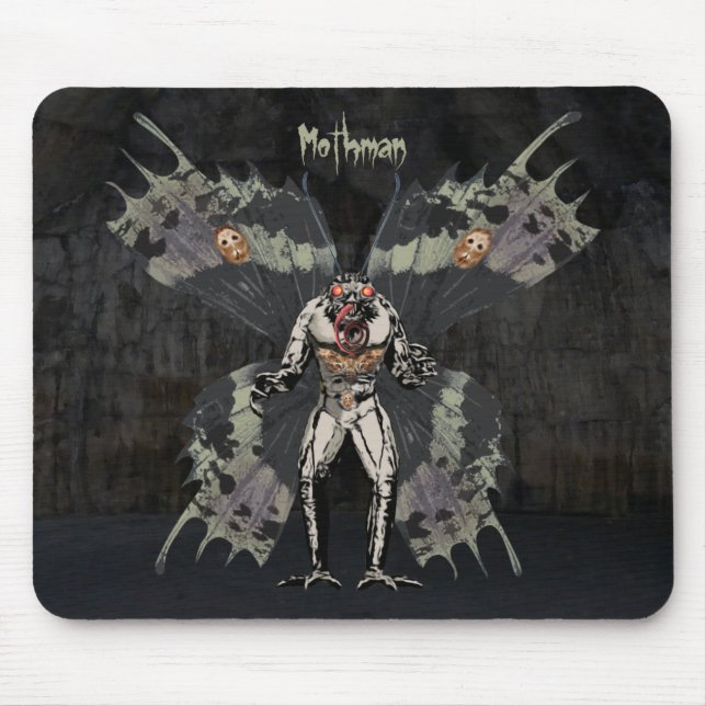 Tapis De Souris Mothman Mousepad (Devant)