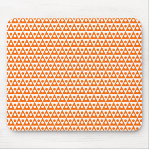 Tapis De Souris Motif 260514 - Orange en blanc