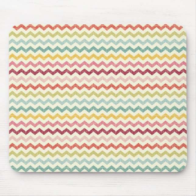 Tapis De Souris Motif 4 de Chevron (Devant)