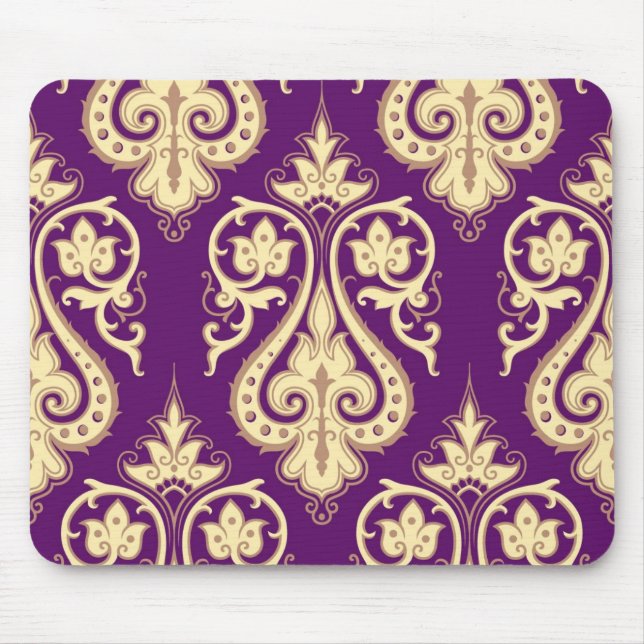 Tapis De Souris Motif 4 de damassé (Devant)