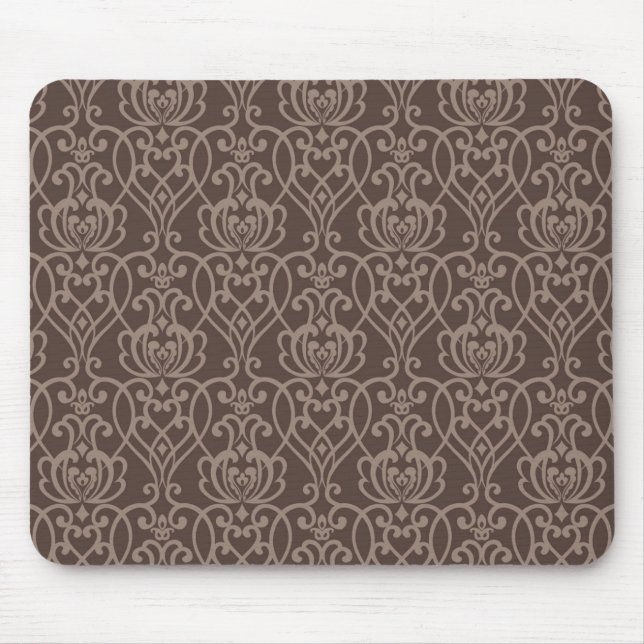 Tapis De Souris Motif 6 de damassé (Devant)