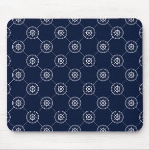 Tapis De Souris Motif À Roue Du Capitaine