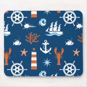 Tapis De Souris Motif à thème marin 1