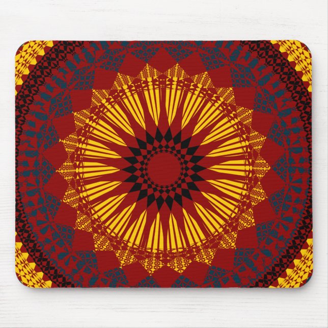 Tapis De Souris Motif Abstrait (Devant)