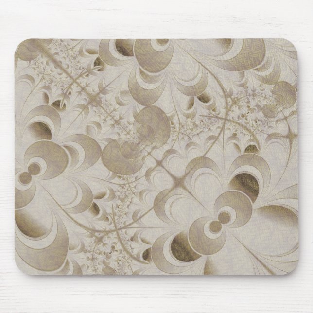 Tapis De Souris motif Abstrait beige (Devant)