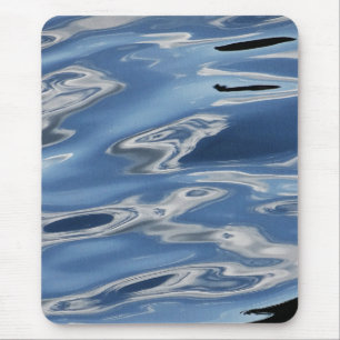 Tapis De Souris Motif abstrait bleu