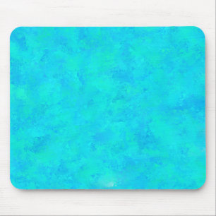 Tapis De Souris Motif Abstrait Bleu Turquoise