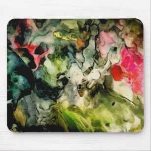 Tapis De Souris Motif Abstrait Cool de la palette Messy