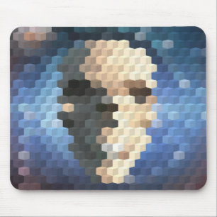 Tapis De Souris Motif abstrait crâne