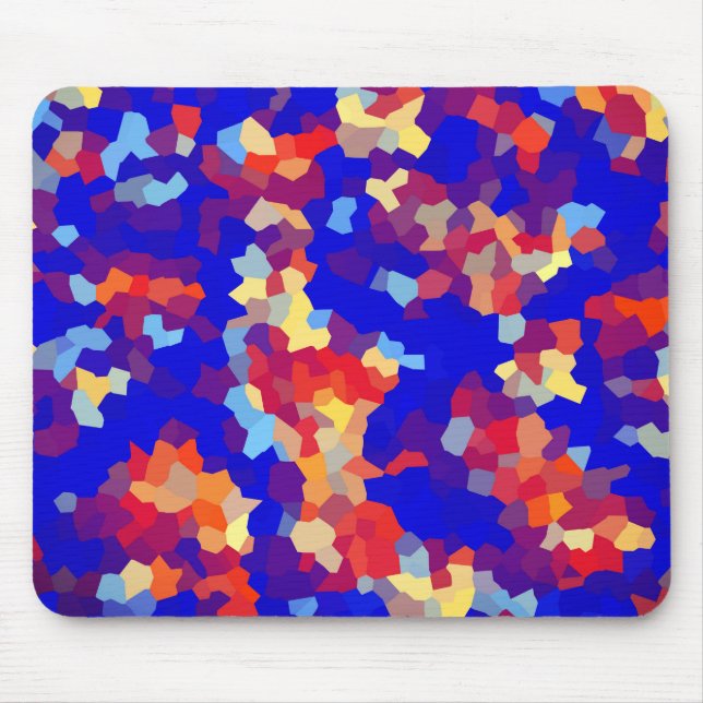 Tapis De Souris Motif Abstrait Crystal (Devant)