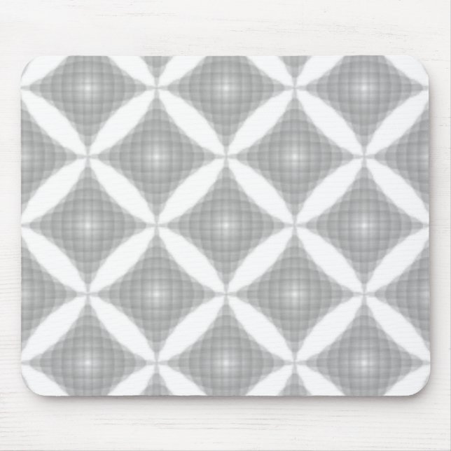 TAPIS DE SOURIS MOTIF ABSTRAIT EN FORME DE DIAMANT (Devant)