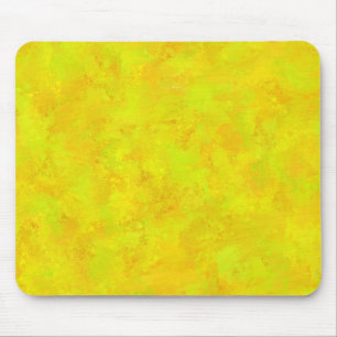 Tapis De Souris Motif Abstrait jaune orange