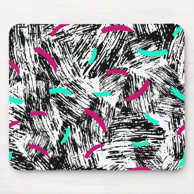 Tapis De Souris Motif Abstrait moderne. impression sur toile (Devant)